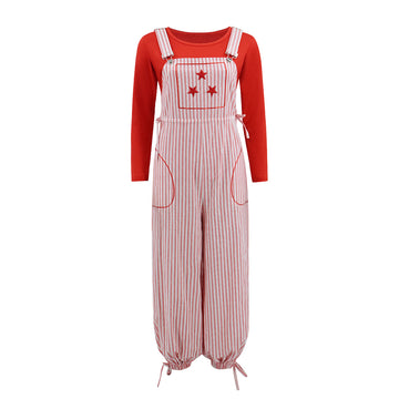 Doctor Who The Hand of Fear Sarah Jane Smith Overall Cosplay Costume BEcostume